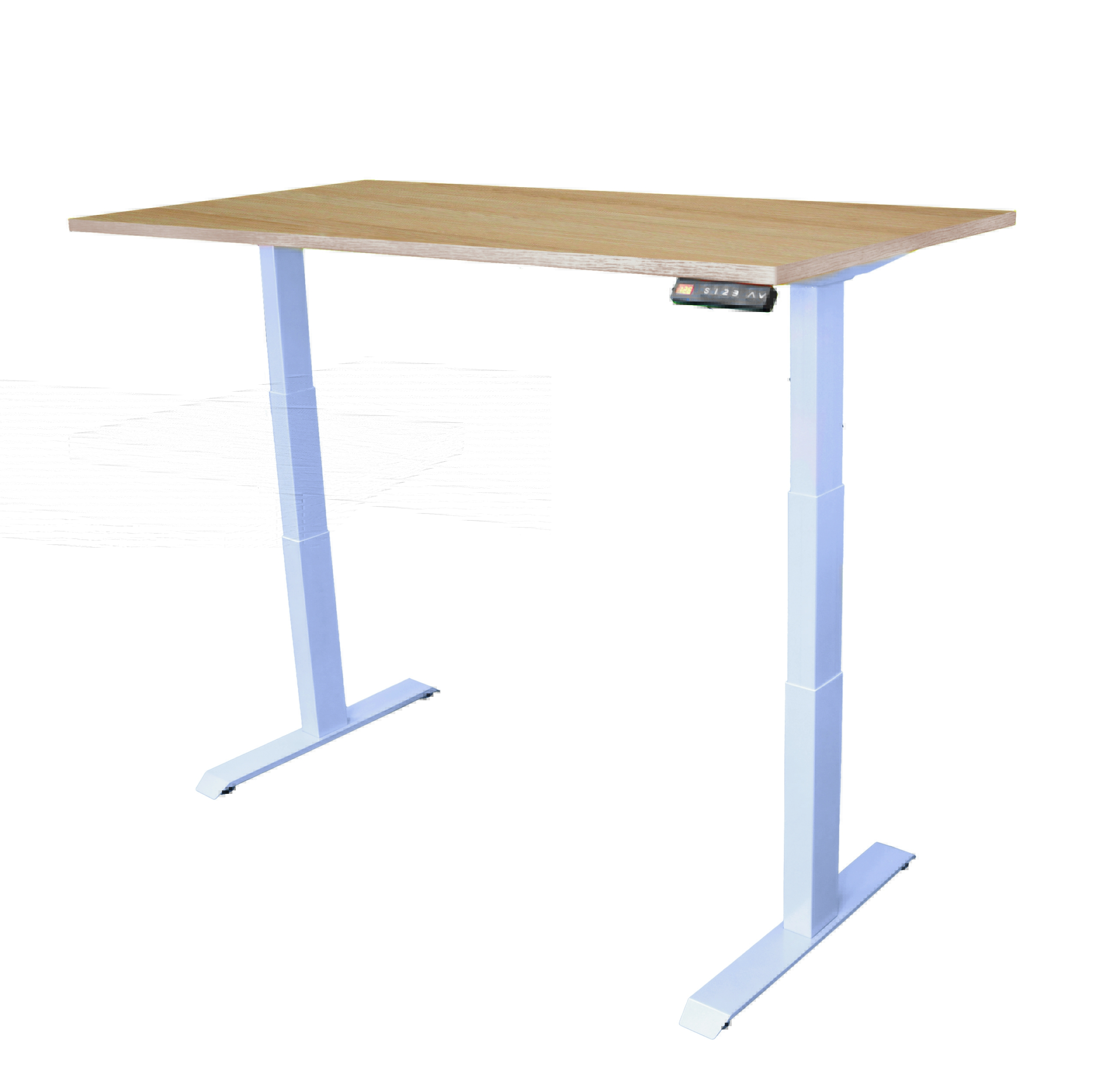 Schreibtisch - höhenverstellbar, 160 x 80 cm