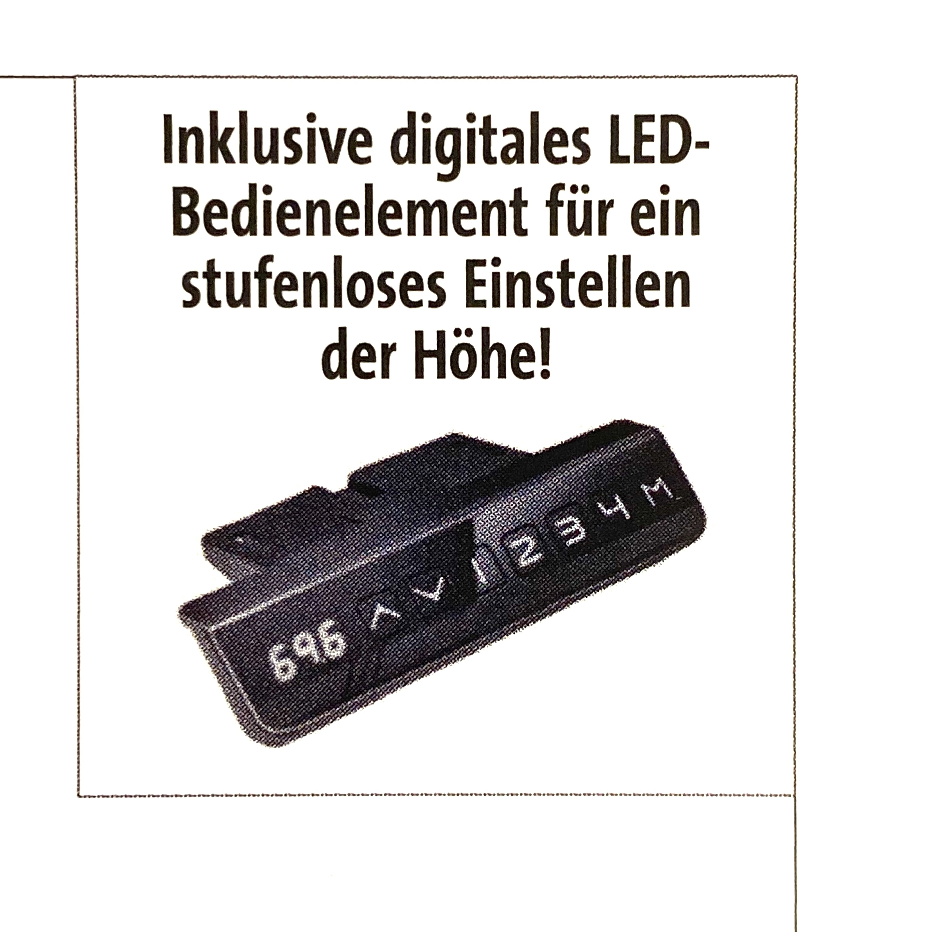 Schreibtischgestell - elektrische Höhenverstellung