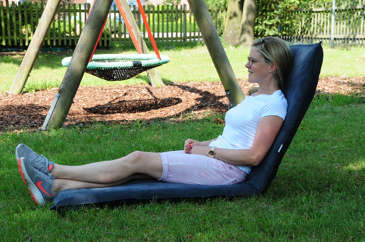 SITZFIX® MAXI grau - Ruheraumliege 2er-Set