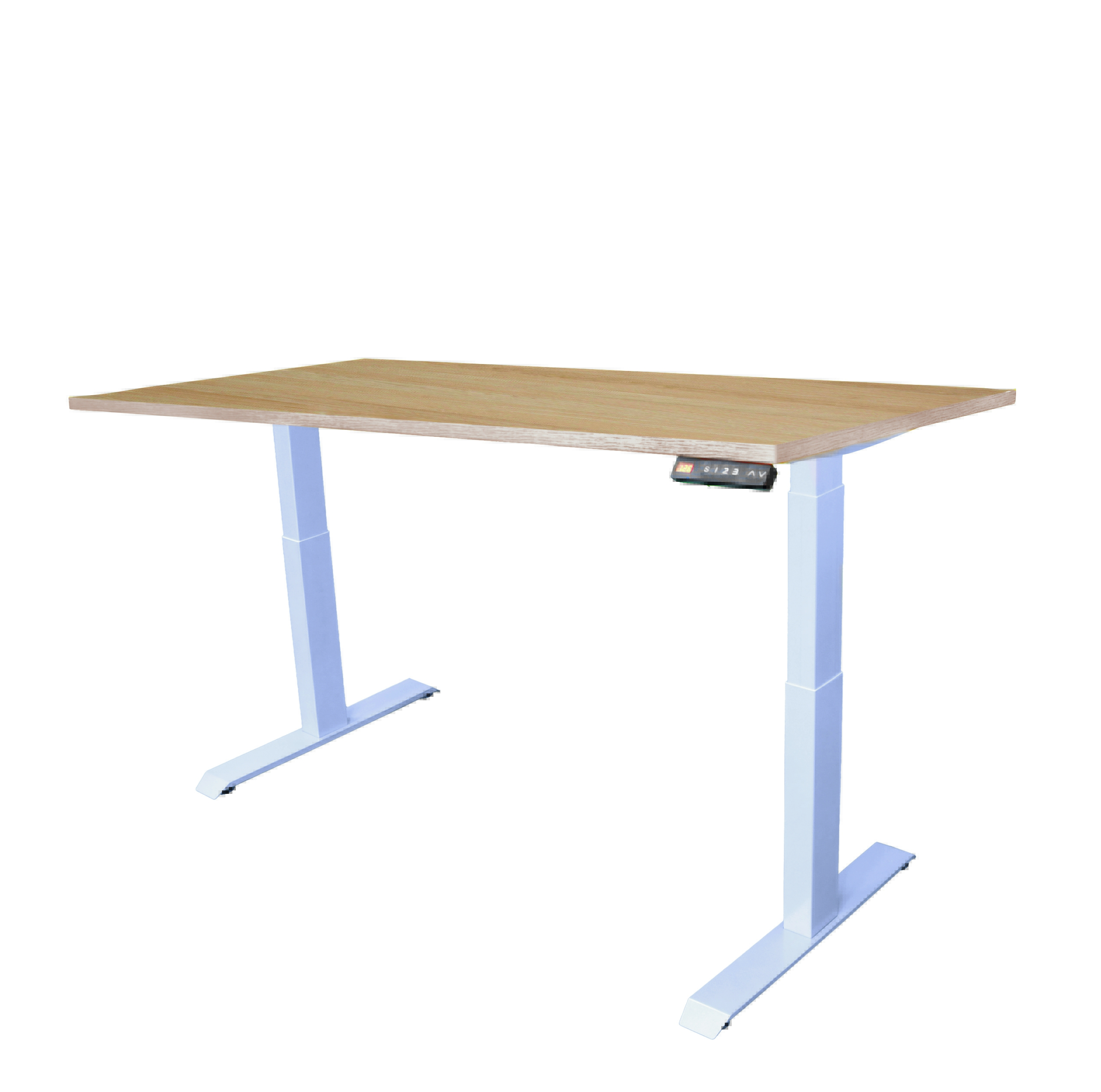 Schreibtisch - höhenverstellbar, 160 x 80 cm