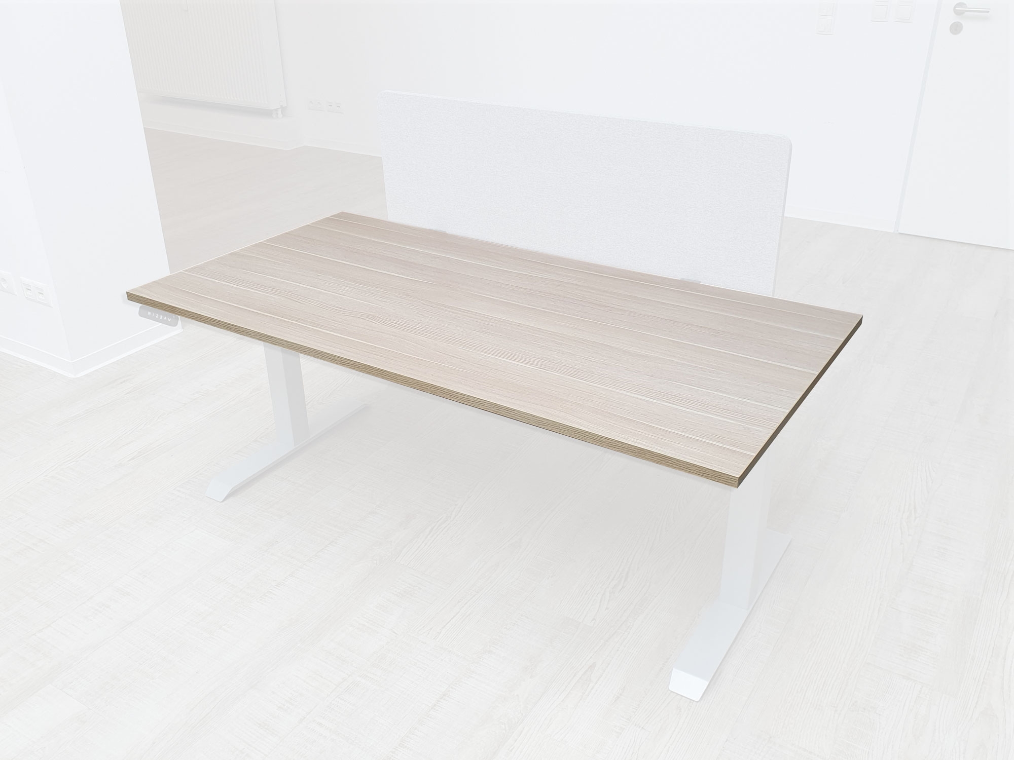Schreibtischplatte 160 x 80 cm, Eiche hell